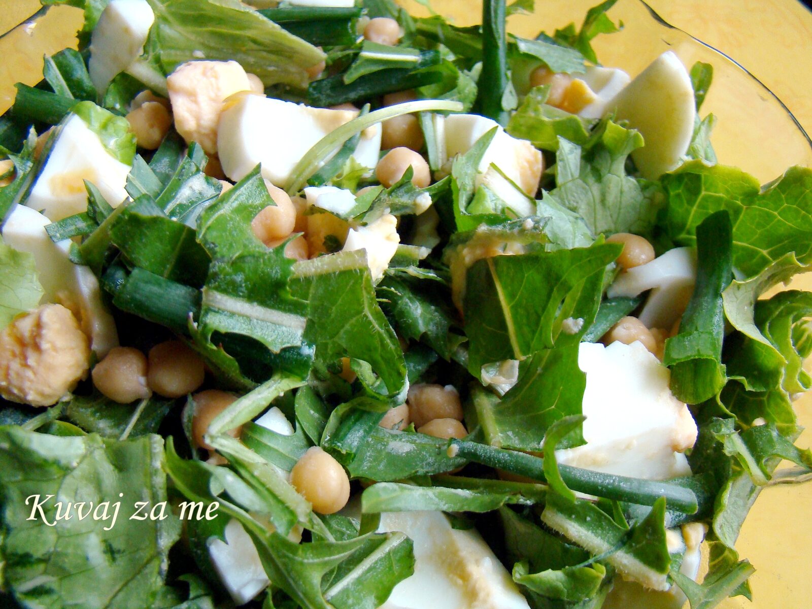 Salata od žućenice i leblebija