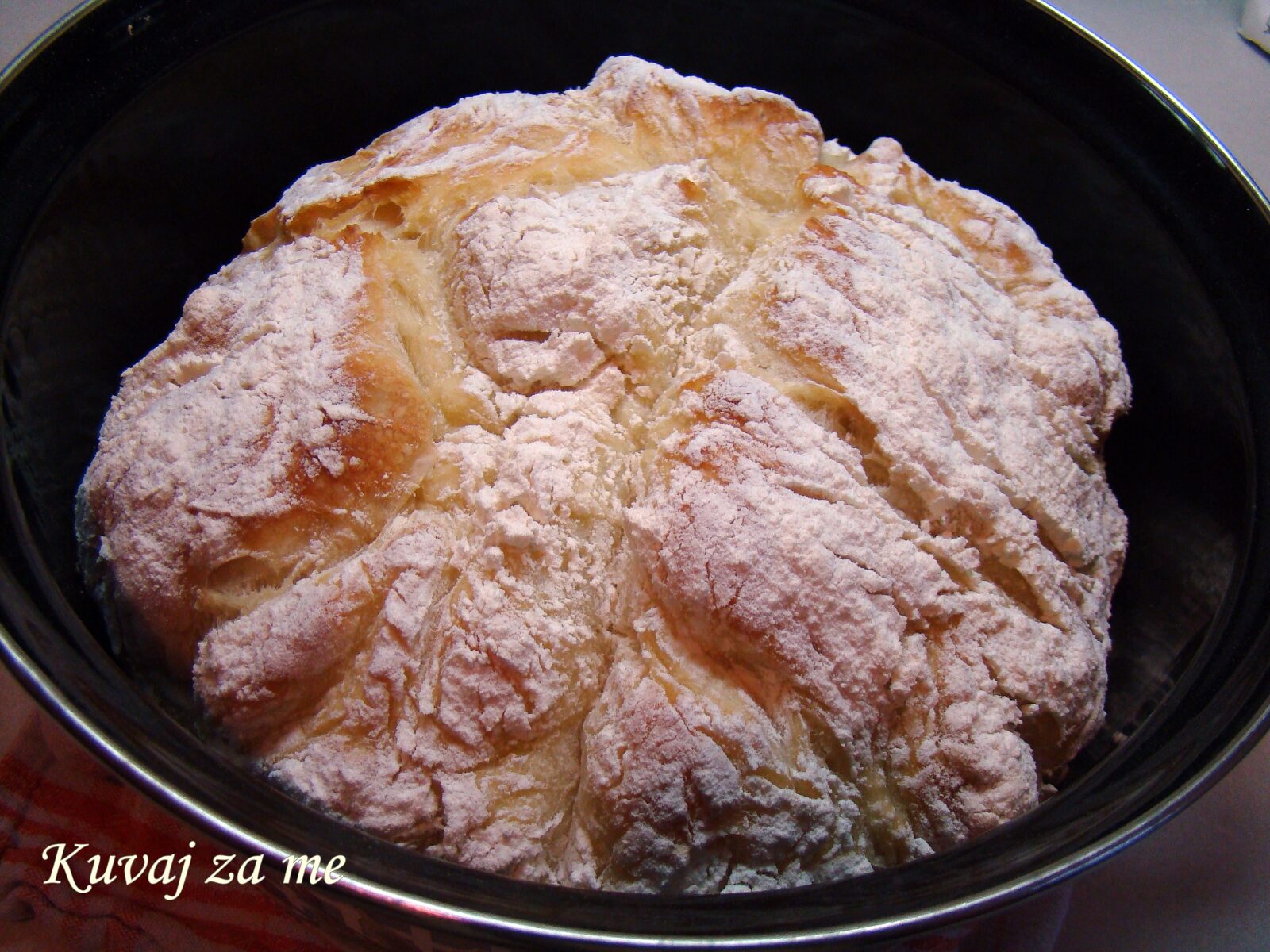 Nakon 40 min pečenja (poklopljeno)