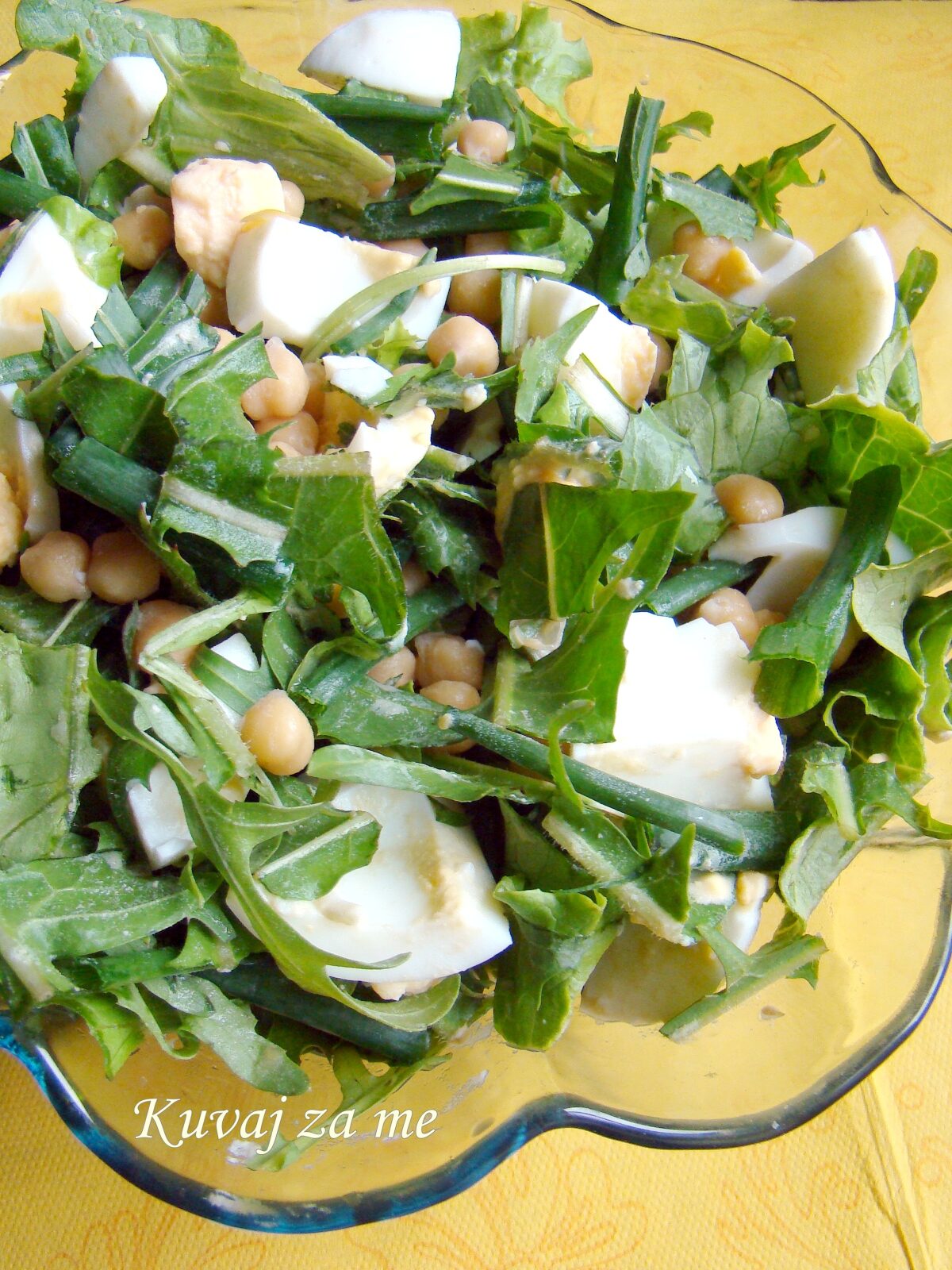 Salata od žućenice i leblebija