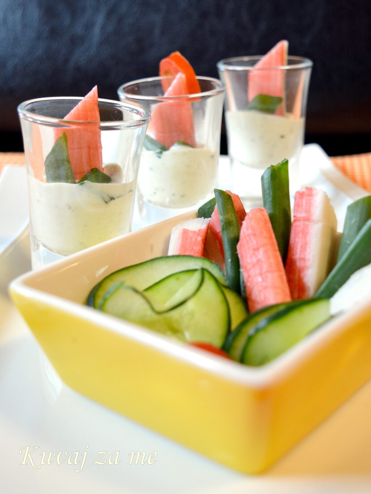 Surimi u Genovese kremu