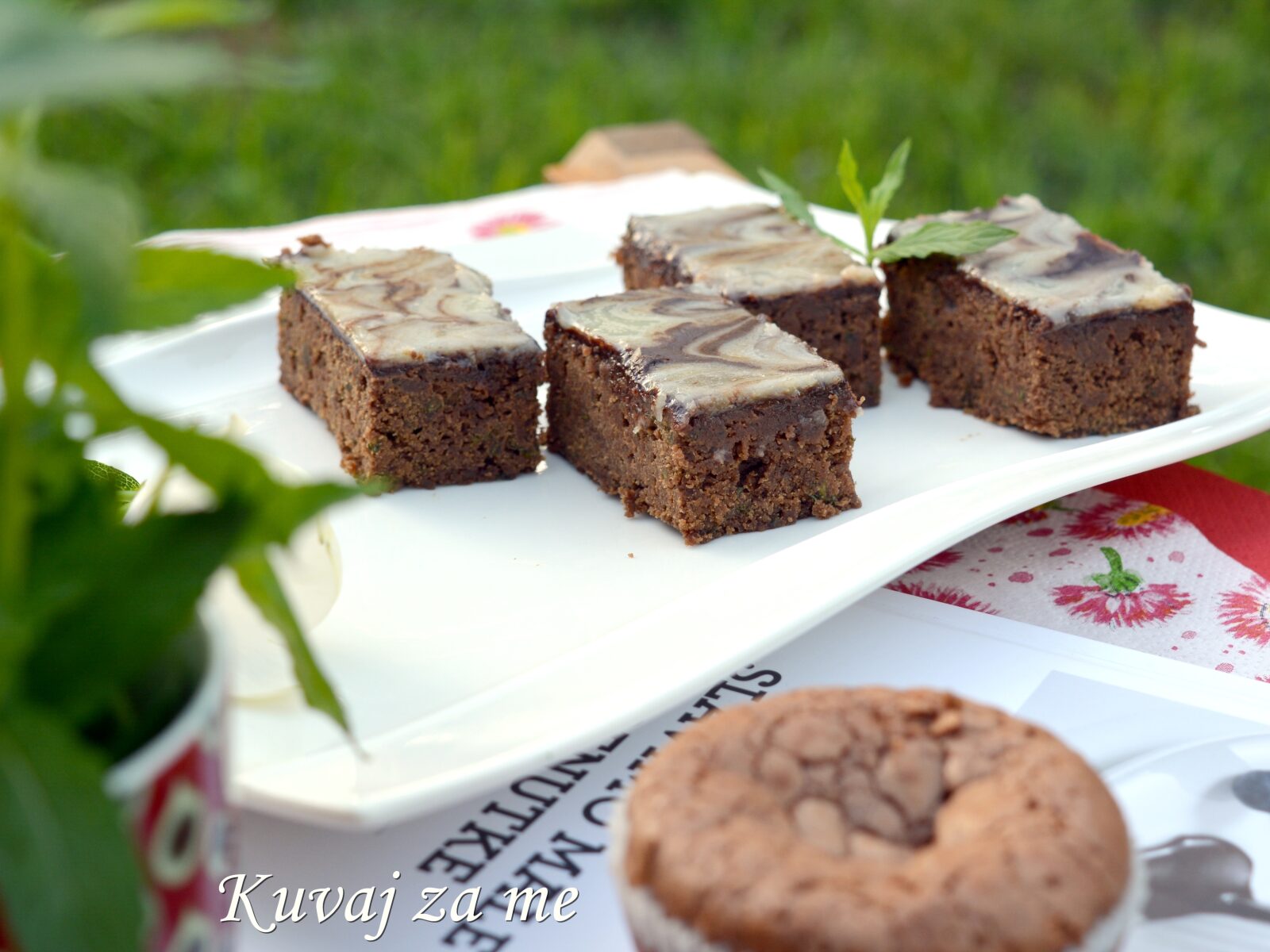 Peppermint brownies