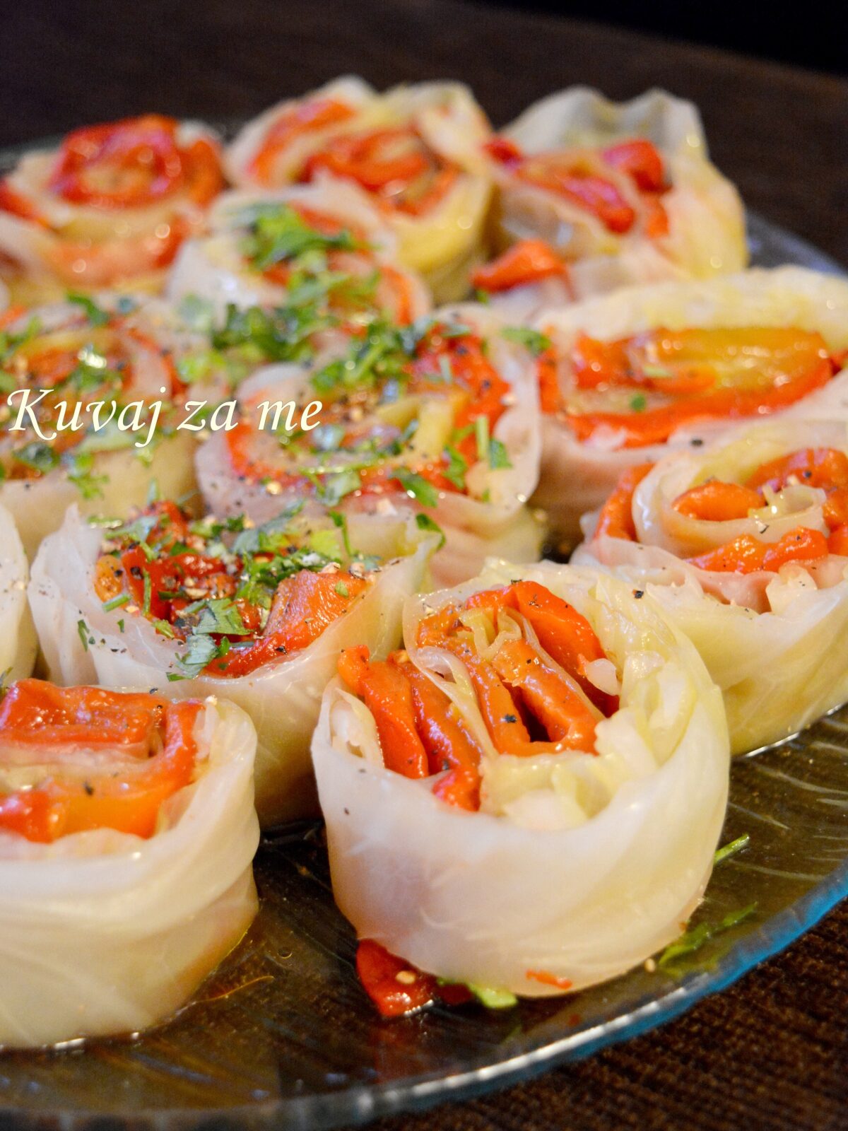 Kupus-paprika rolnice